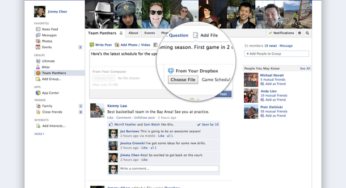 Facebook Groups Gets Dropbox File-Sharing Option