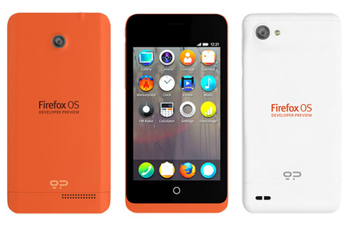 Firefox OS Developer Preview Phone