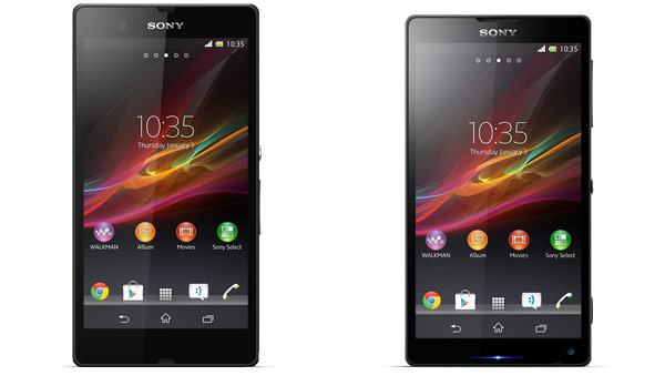 sony z and zl