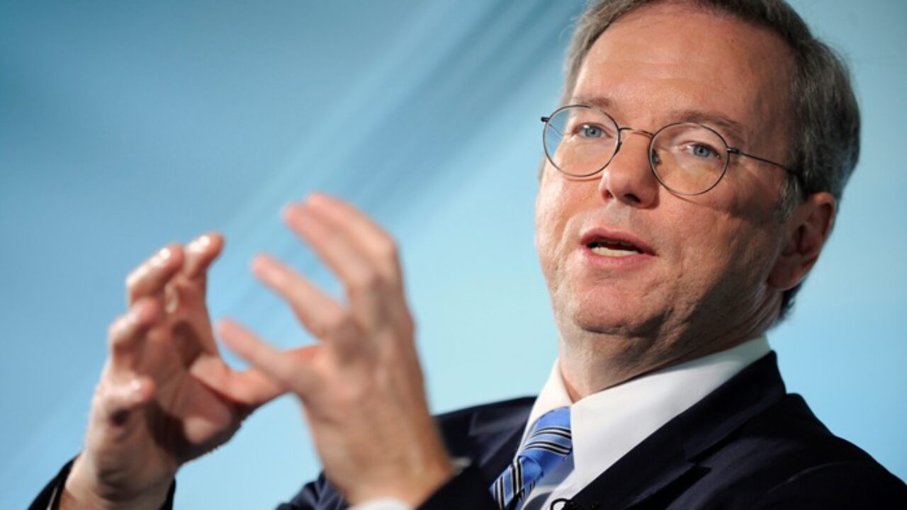 Eric Schmidt Talks at Dive Into Mobile