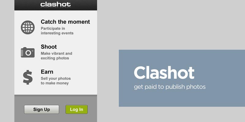 Clashot, App, Review, Stock, Photography, Photo, iPhone, Earn, Money, Depositphotos