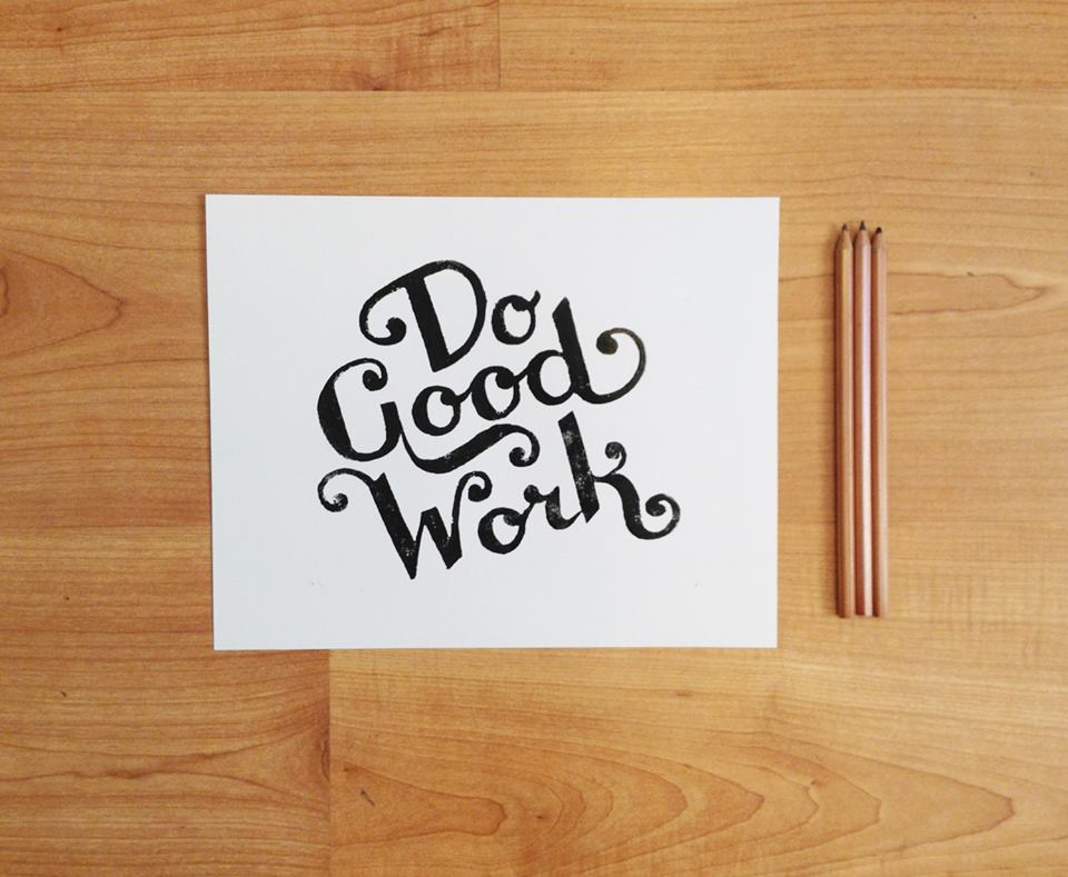do good work, design, wallpaper, thedsgnblog
