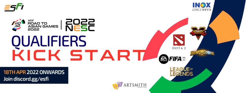 ESFI’s National Esports Championships 2022 to select Indian contingent for Asian Games kicks off