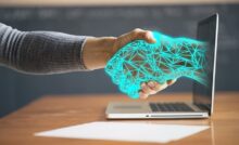 robot tech, hand
